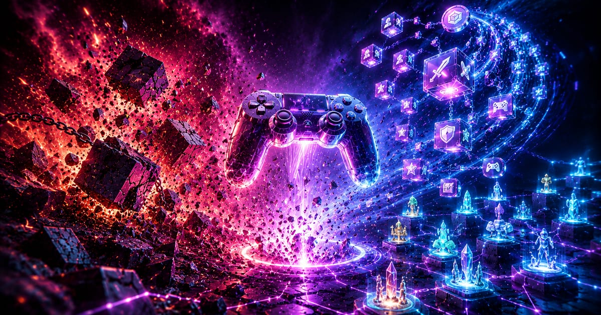 Crypto gaming hồi sinh 2026: mô hình Web2.5, on-chain assets và bài học sống còn từ play-to-earn