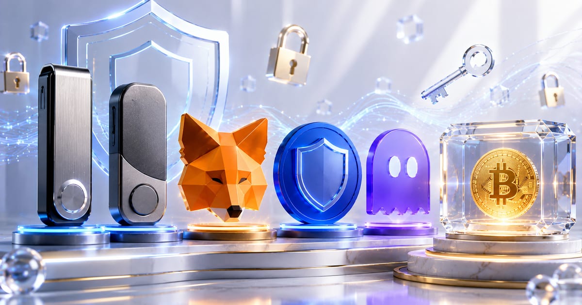 So Sánh 5 Ví Crypto An Toàn Nhất 2026